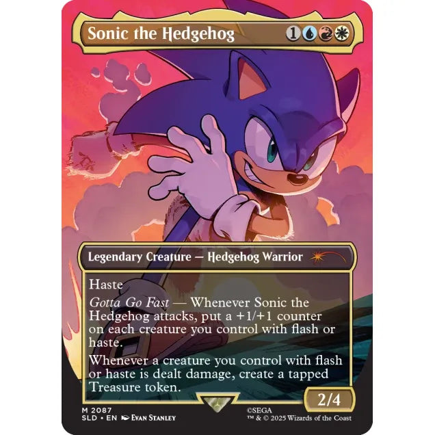 Magic the Gathering: Secret Lair X Sonic the Hedgehog: Friends and Foes - Non-Foil