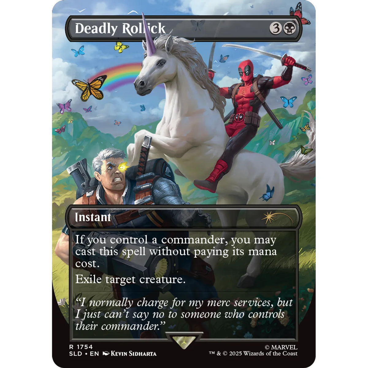 Magic the Gathering: Secret Lair X Marvel’s Deadpool 6 Nonfoil