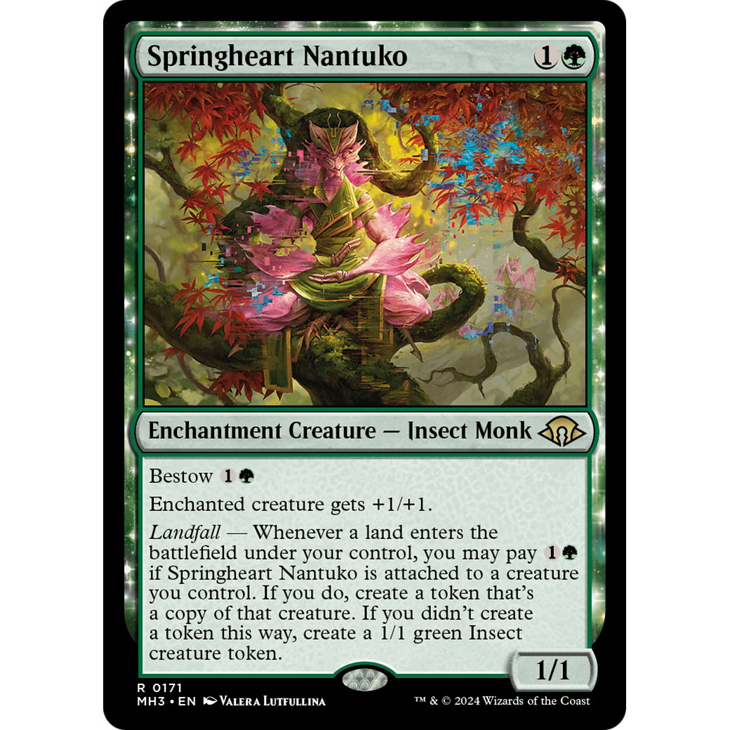 Springheart Nantuko (MH3-171) - Modern Horizons 3: (enchantment)