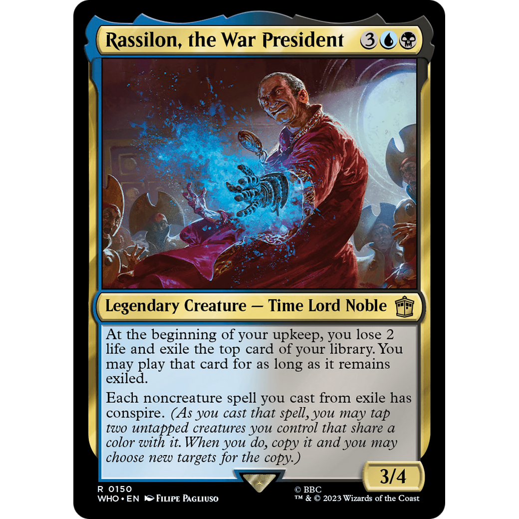 Rassilon, the War President (WHO-150) - Doctor Who