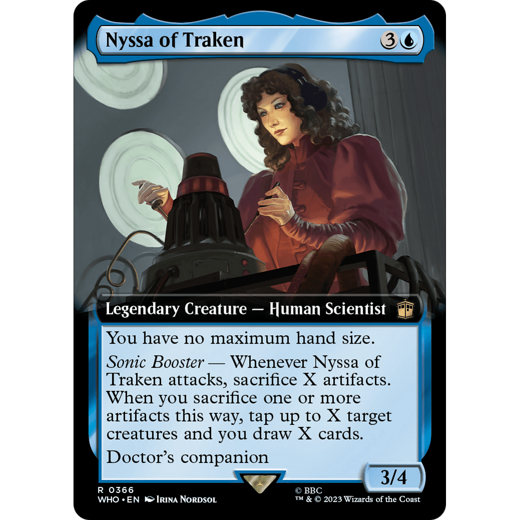 Nyssa of Traken (Extended Art) (WHO-366) - Doctor Who: (Extended Art)