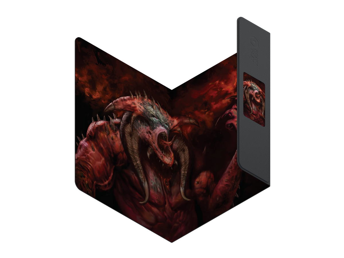 Heavy Play ETB Playmat Art Masters - Demon by Jim Pavelec