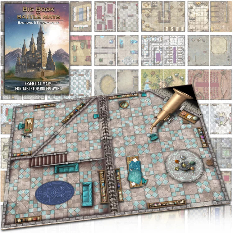 Big Book of Battle Mats: Bastions & Strongholds