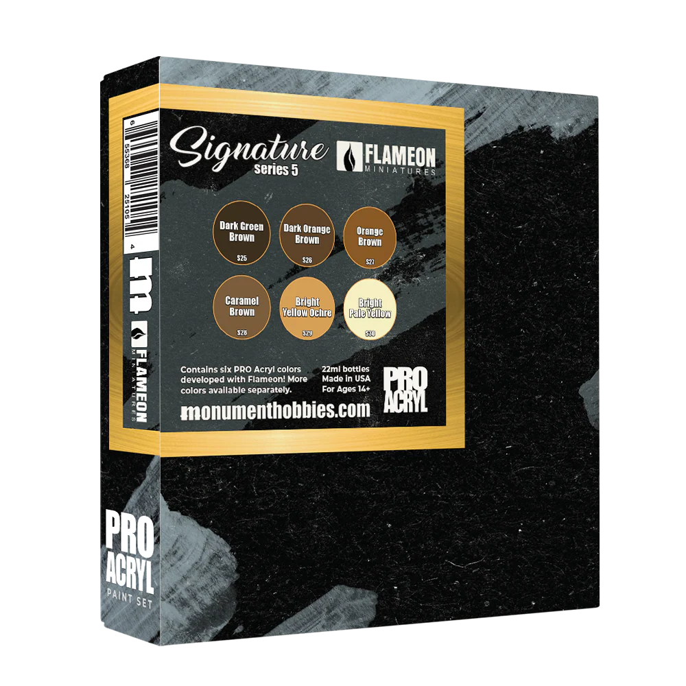 Pro Acryl Signature Series Set 5 - Flameon Miniatures