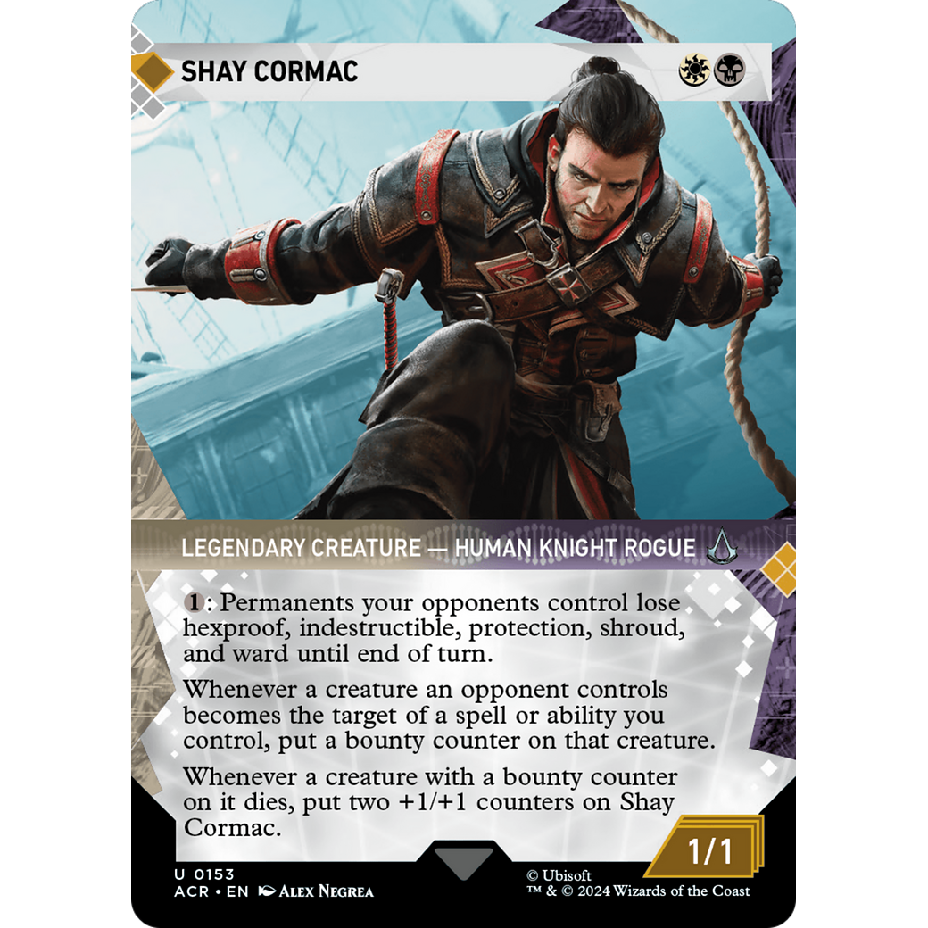 Shay Cormac (Showcase) (ACR-153) - Assassin's Creed: (Showcase) (Borderless)