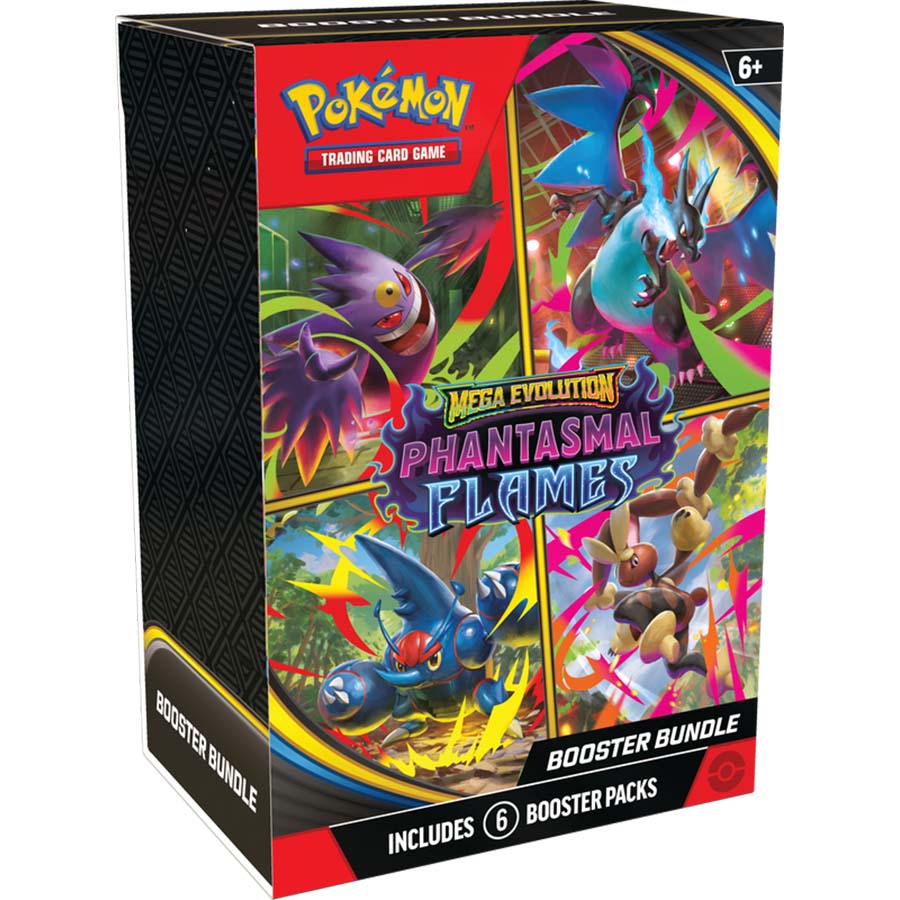 Pokemon TCG: Mega Evolution: Phantasmal Flames Booster Bundle