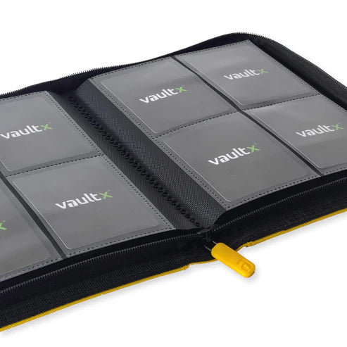Vault X: Sunrise Yellow 4-Pocket Exo-Tec Zip Binder