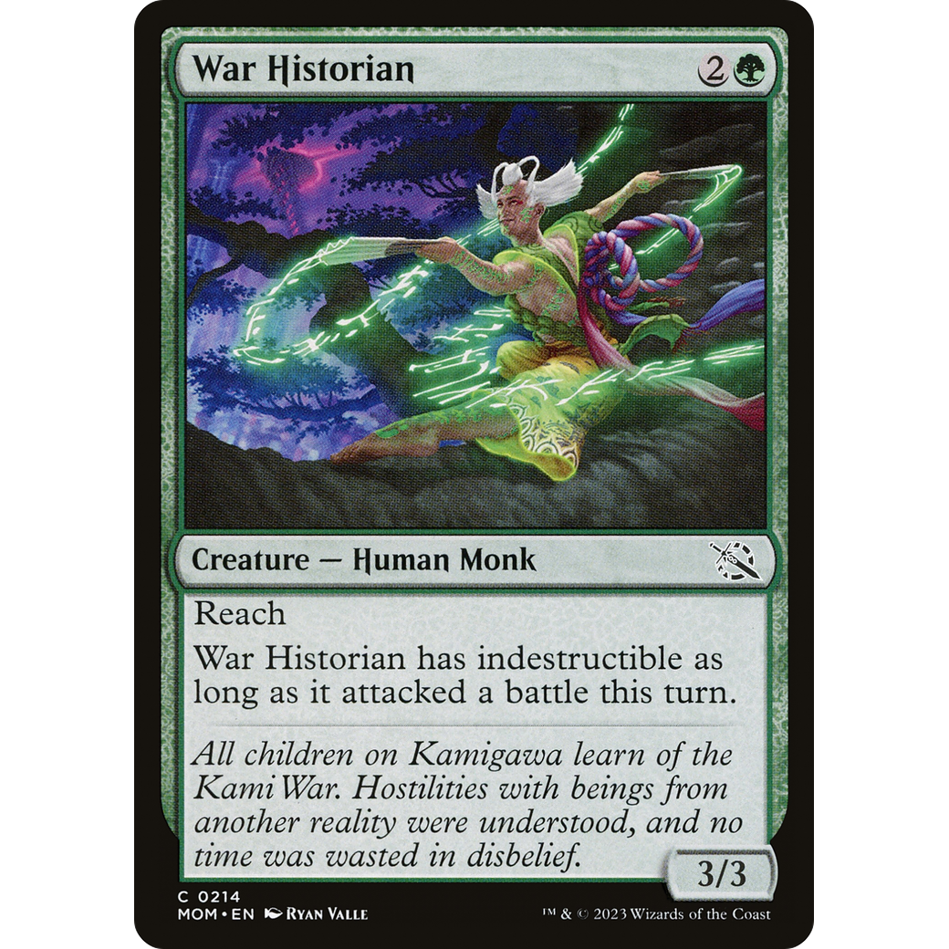 War Historian (MOM-214) - March of the Machine Foil