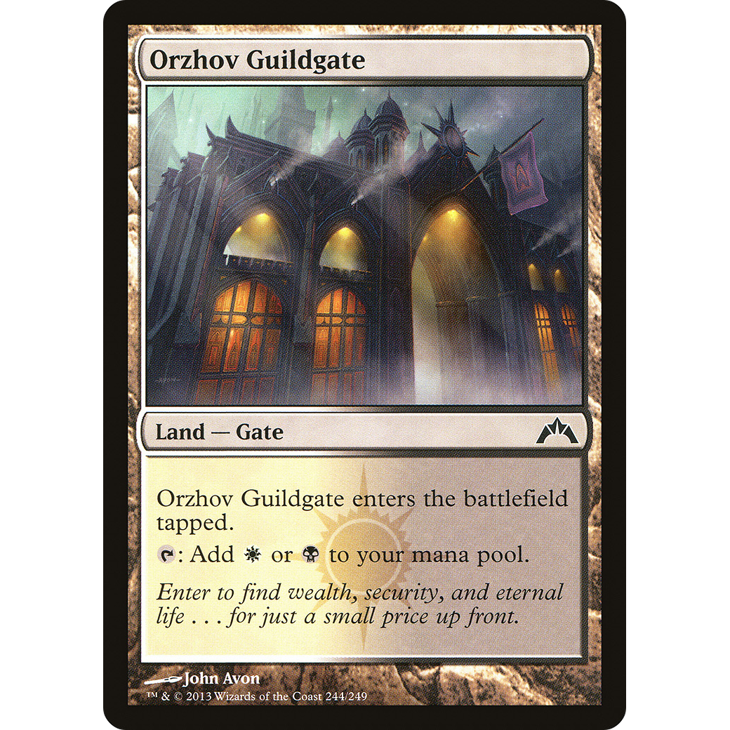 Orzhov Guildgate (GTC-244) - Gatecrash