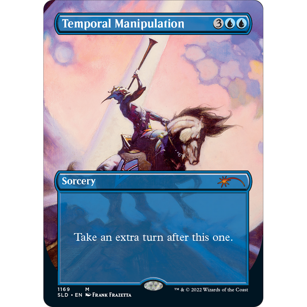 Temporal Manipulation (SLD-1169) - Secret Lair Drop (Borderless)