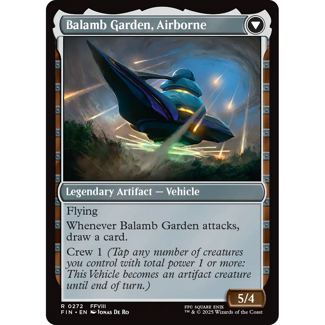 Balamb Garden, SeeD Academy // Balamb Garden, Airborne (FIN-272) - FINAL FANTASY