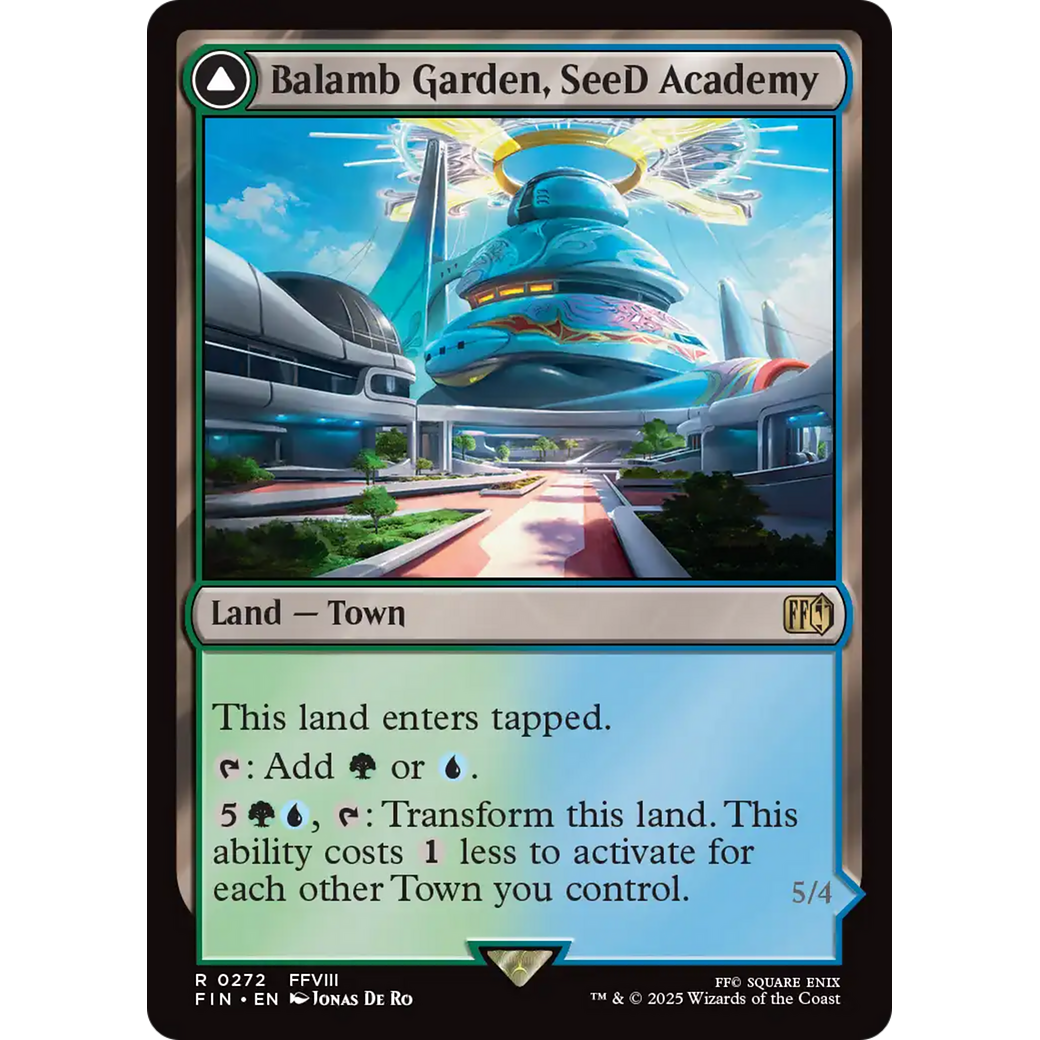 Balamb Garden, SeeD Academy // Balamb Garden, Airborne (FIN-272) - FINAL FANTASY