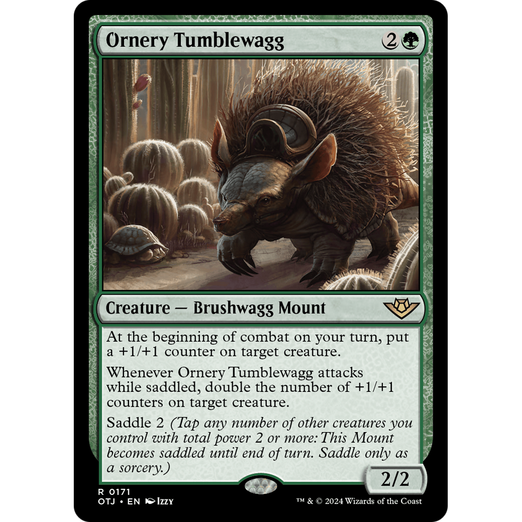 Ornery Tumblewagg (OTJ-171) - Outlaws of Thunder Junction Foil