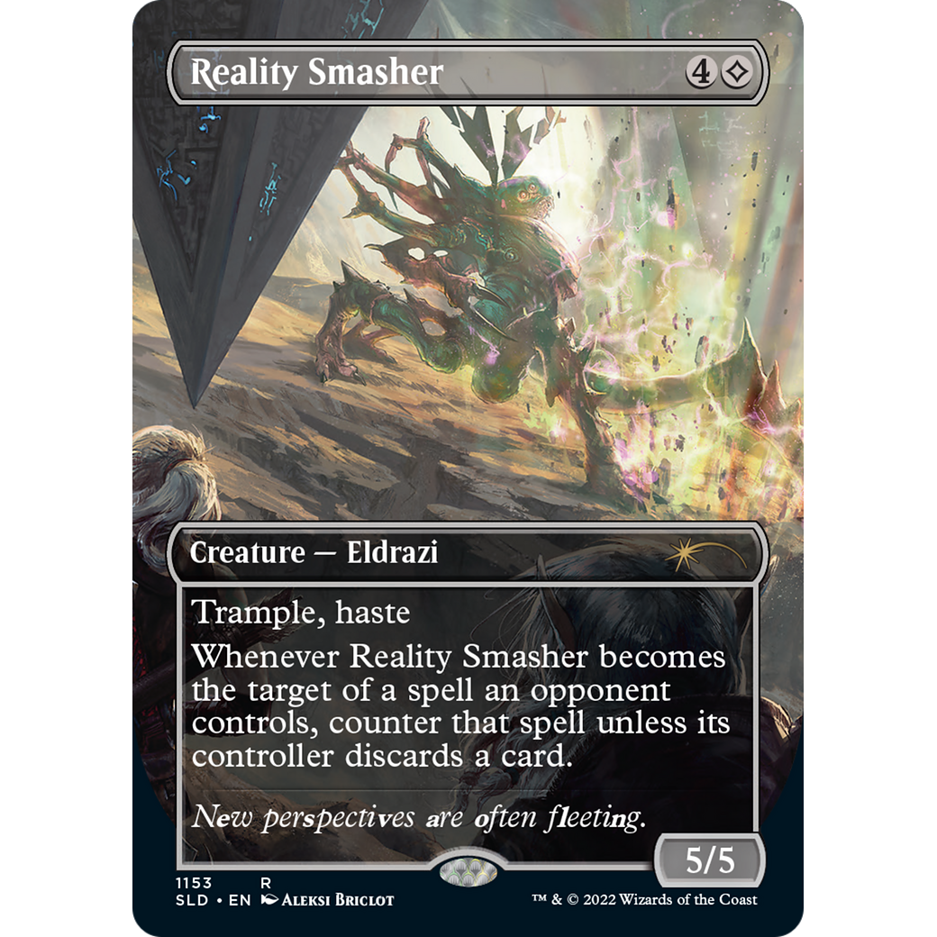 Reality Smasher (SLD-1153) - Secret Lair Drop (Borderless) Foil