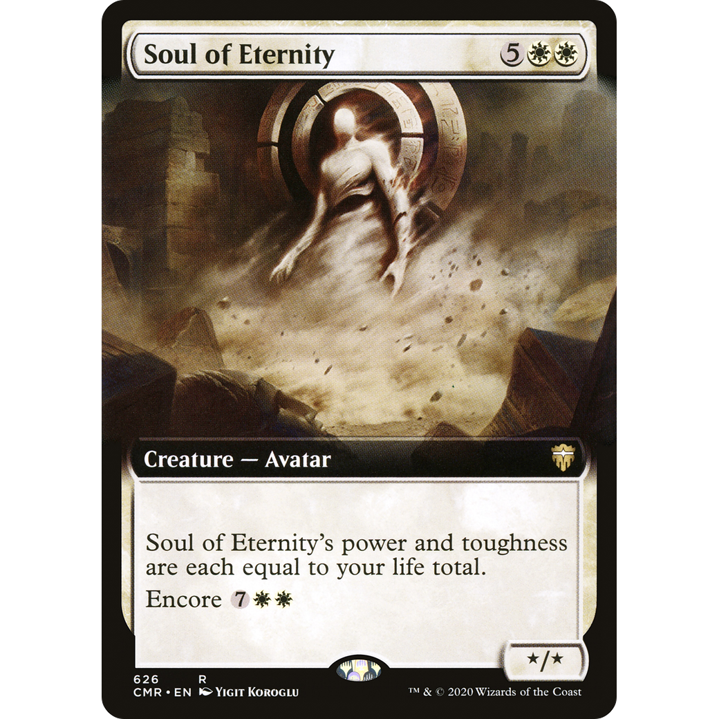 Soul of Eternity (Extended Art) (CMR-626) - Commander Legends: (Extended Art)