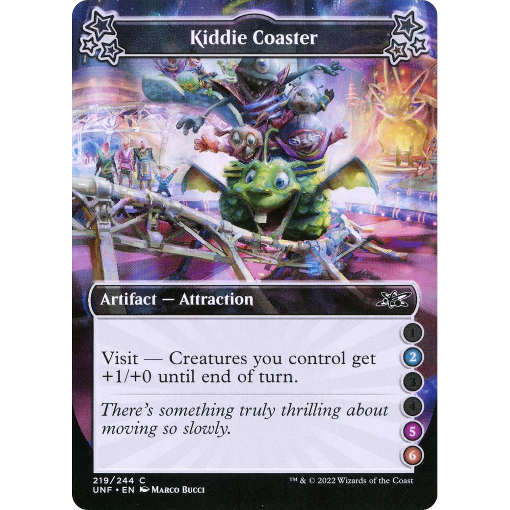 Kiddie Coaster (2-5-6) (UNF-219) - Unfinity Foil