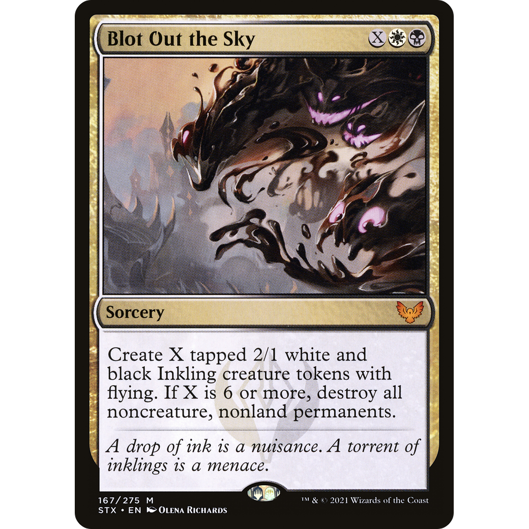 Blot Out the Sky (STX-167) - Strixhaven: School of Mages