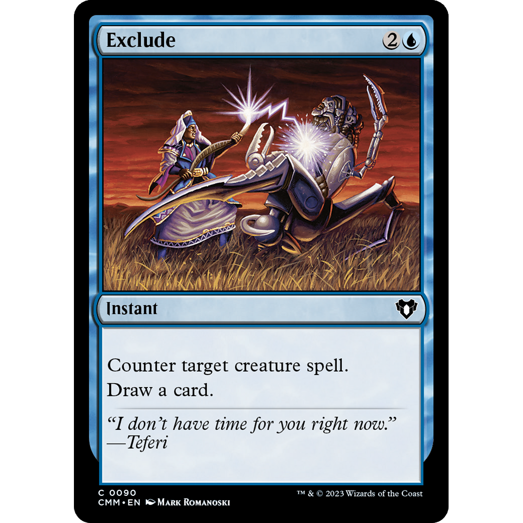 Exclude (CMM-090) - Commander Masters