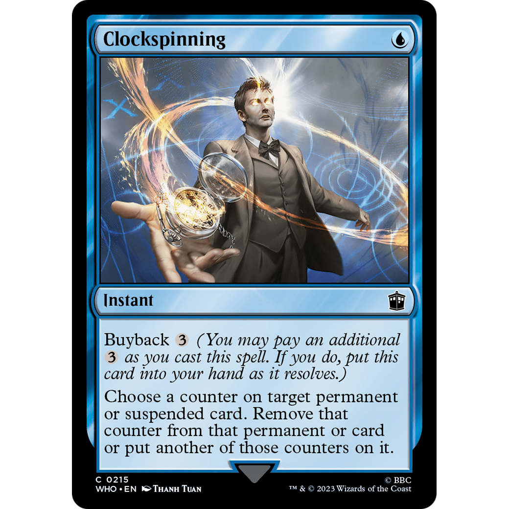 Clockspinning (WHO-215) - Doctor Who