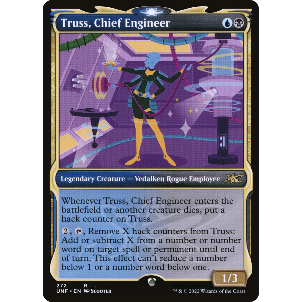 Truss, Chief Engineer (Showcase) (UNF-272) - Unfinity: (Showcase) Foil
