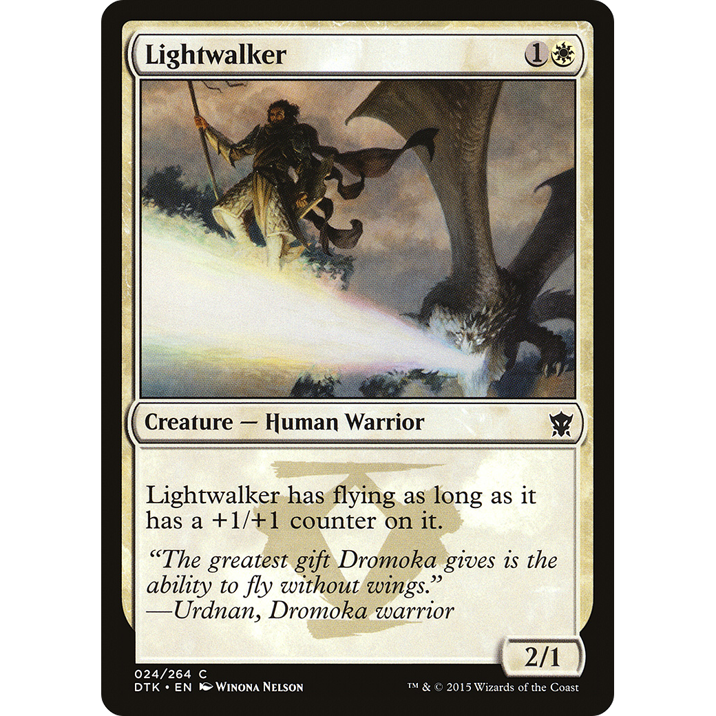Lightwalker (DTK-024) - Dragons of Tarkir Foil