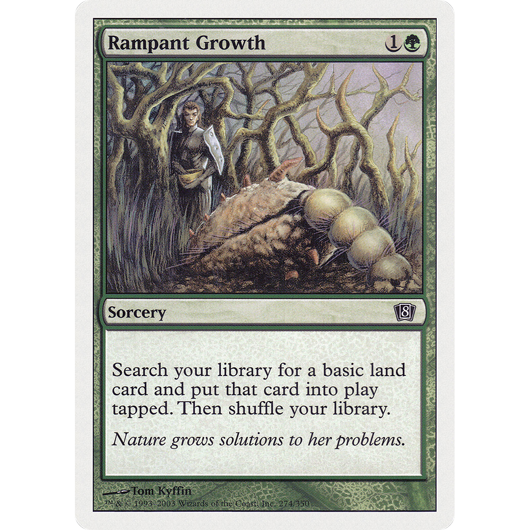 Rampant Growth (8ED-274) - 8th Edition Foil