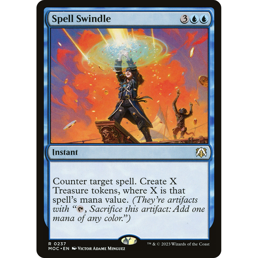 Spell Swindle (MOC-237) - March of the Machine Commander