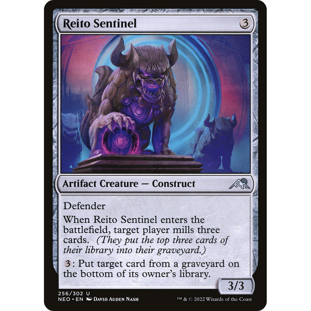 Reito Sentinel (NEO-256) - Kamigawa: Neon Dynasty