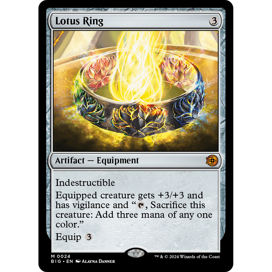 Lotus Ring (BIG-024) - The Big Score Foil