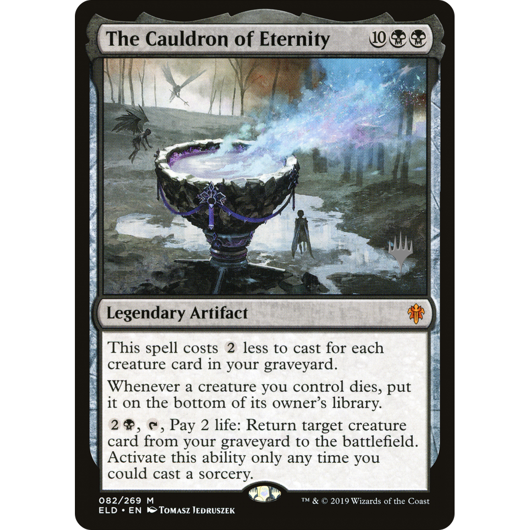 The Cauldron of Eternity (PPELD-082) - Throne of Eldraine Promos Foil