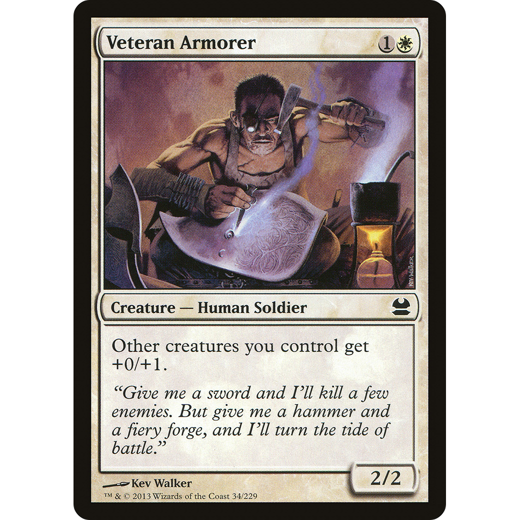 Veteran Armorer (MMA-034) - Modern Masters Foil