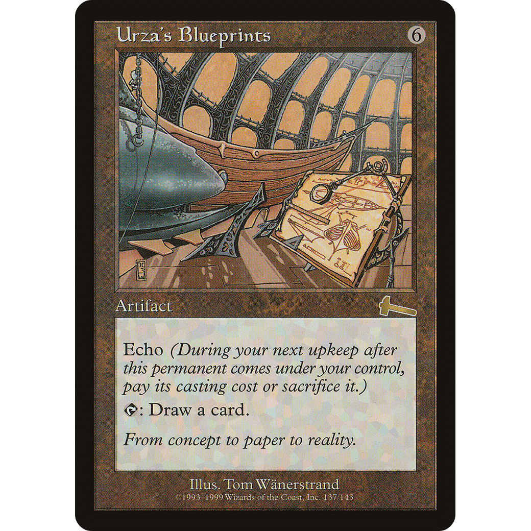 Urza's Blueprints (ULG-137) - Urza's Legacy