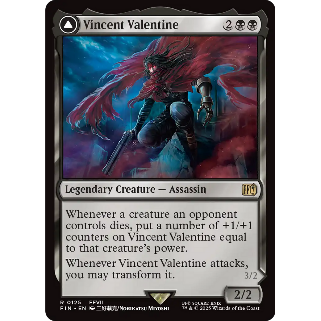 Vincent Valentine (FIN-125) - FINAL FANTASY Foil
