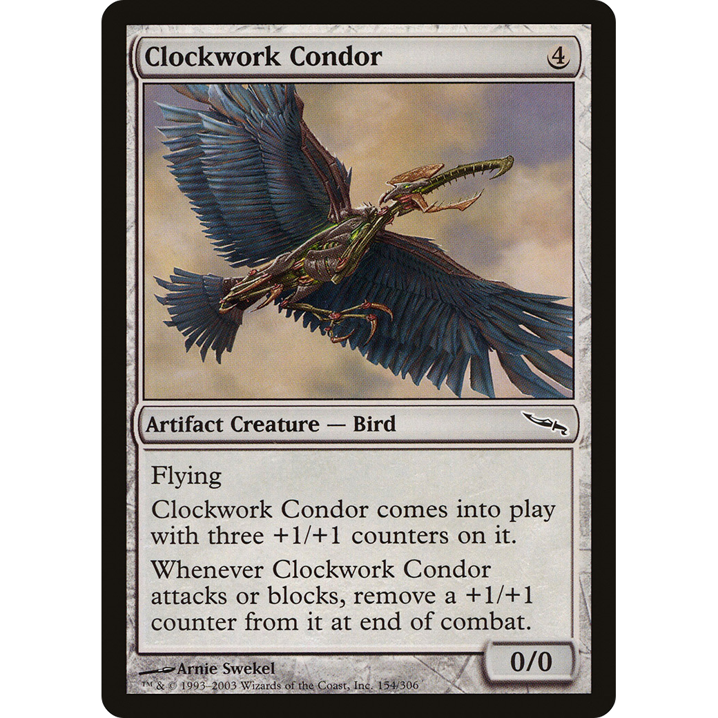 Clockwork Condor (MRD-154) - Mirrodin Foil