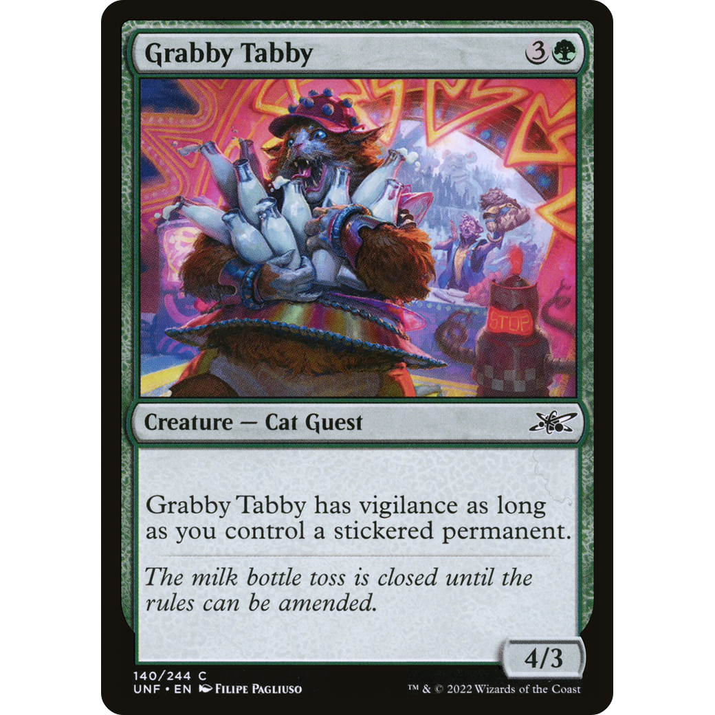 Grabby Tabby (UNF-140) - Unfinity Foil