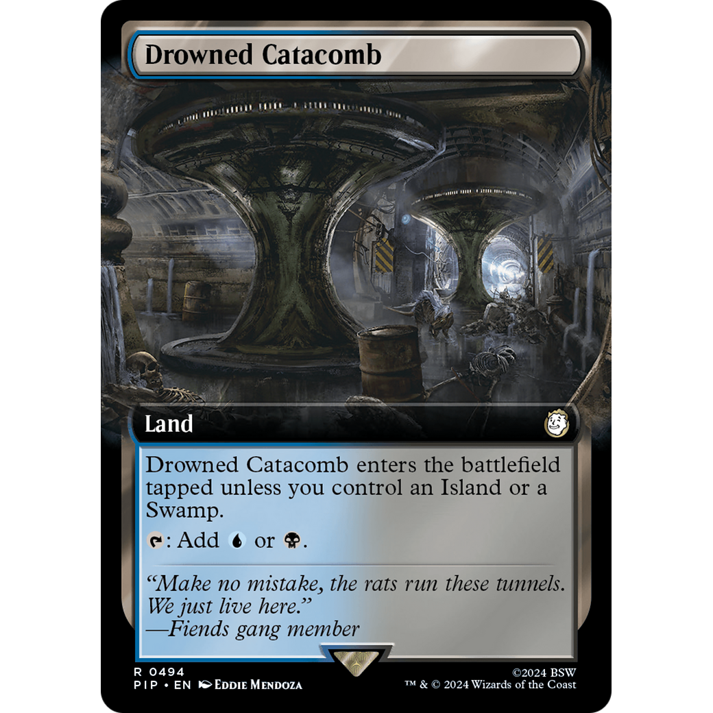 Drowned Catacomb (PIP-494) - Fallout: (Extended Art) Foil