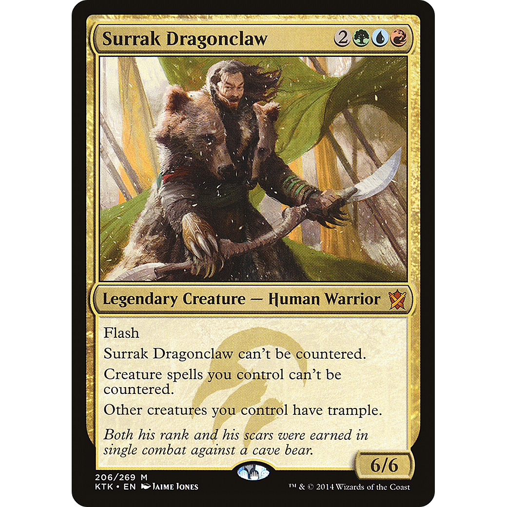Surrak Dragonclaw (KTK-206) - Khans of Tarkir