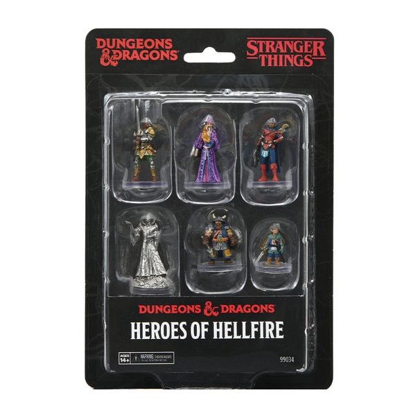 Dungeons & Dragons: Stranger Things - Heroes of Hellfire Miniatures
