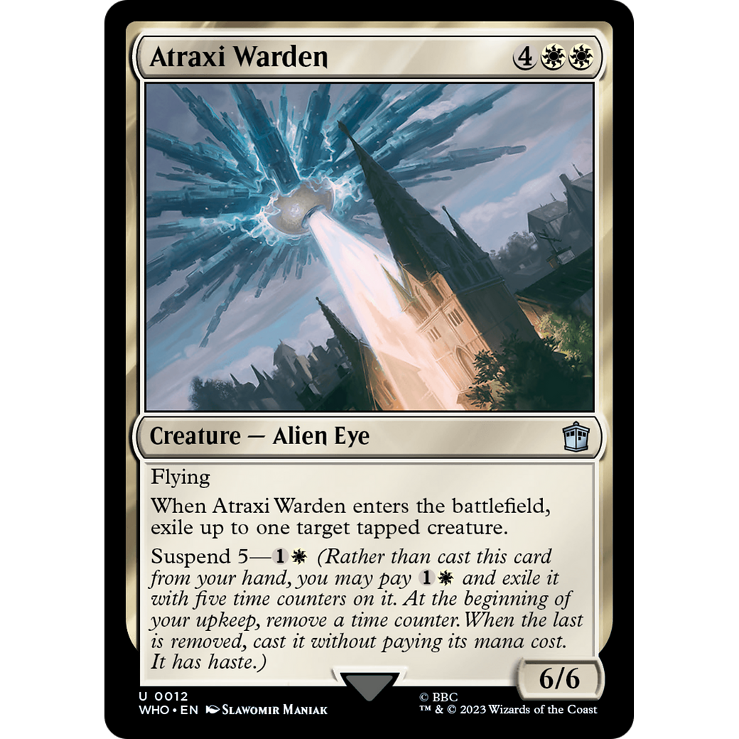 Atraxi Warden (WHO-012) - Doctor Who