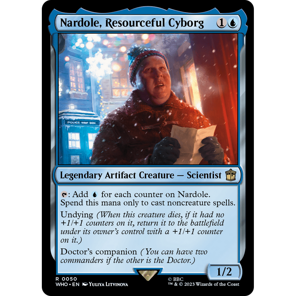 Nardole, Resourceful Cyborg (WHO-050) - Doctor Who Foil