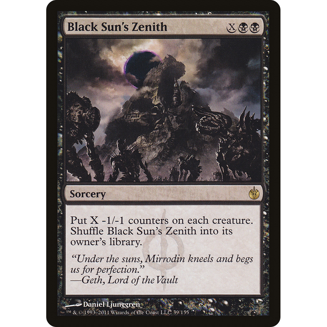 Black Sun's Zenith (MBS-039) - Mirrodin Besieged