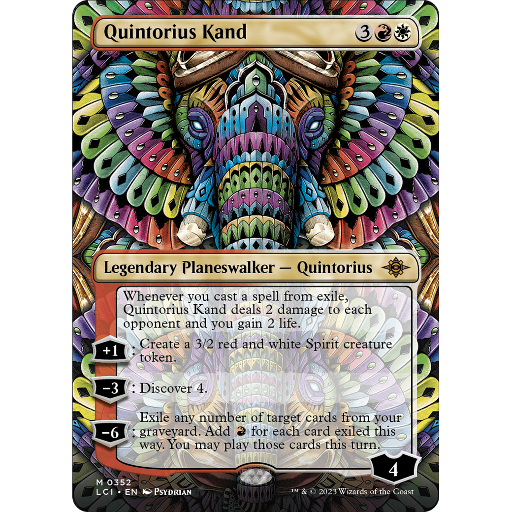 Quintorius Kand (LCI-352) - The Lost Caverns of Ixalan (Borderless)