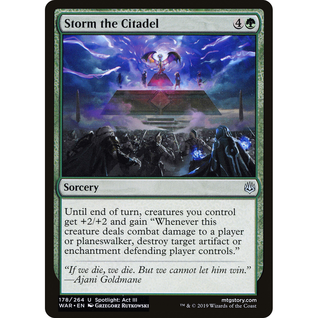 Storm the Citadel (WAR-178) - War of the Spark