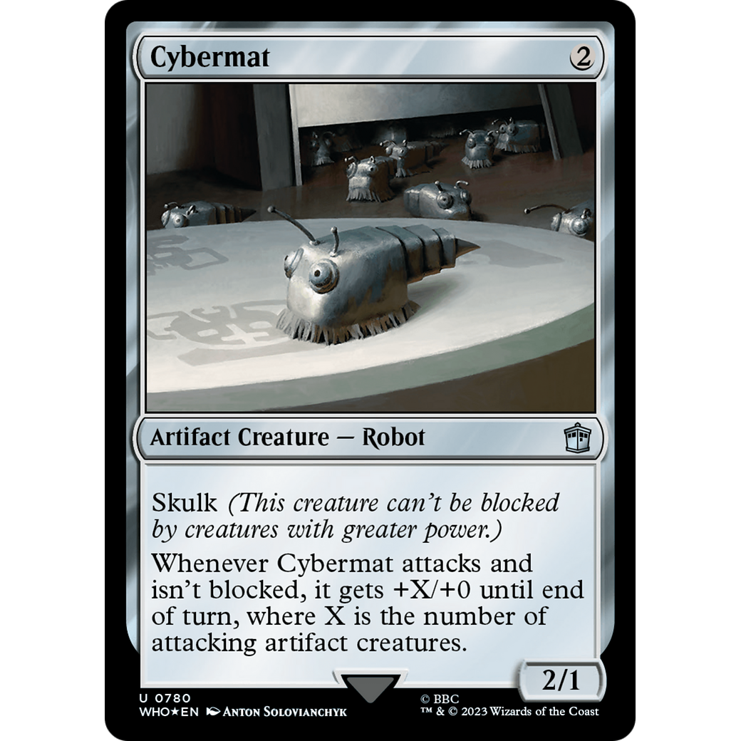 Cybermat (Surge Foil) (WHO-780) - Doctor Who Foil