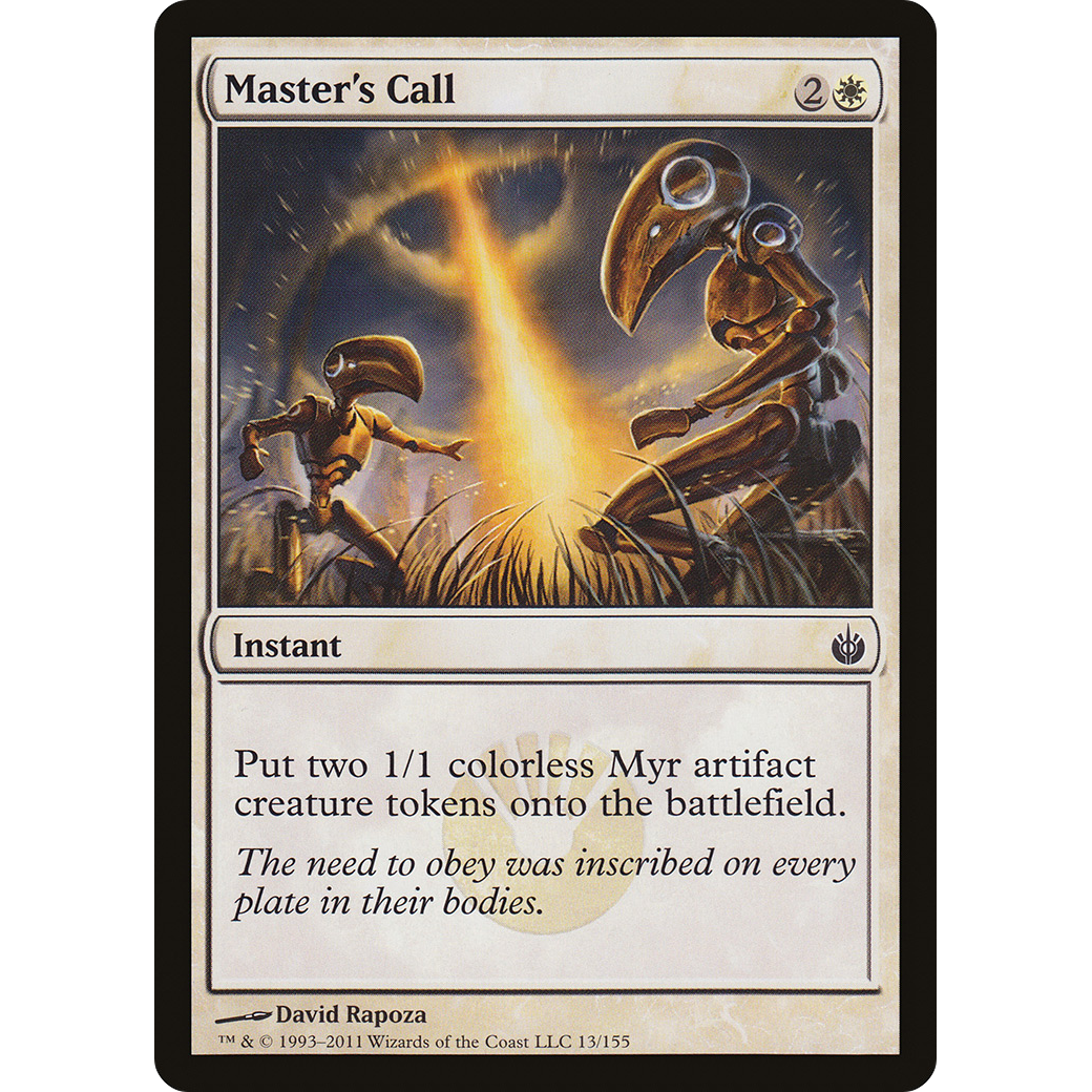Master's Call (MBS-013) - Mirrodin Besieged