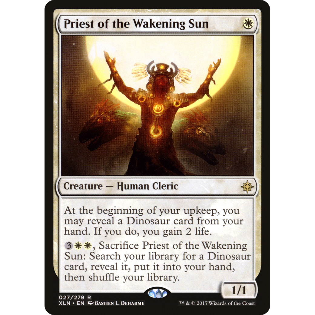 Priest of the Wakening Sun (XLN-027) - Ixalan Foil