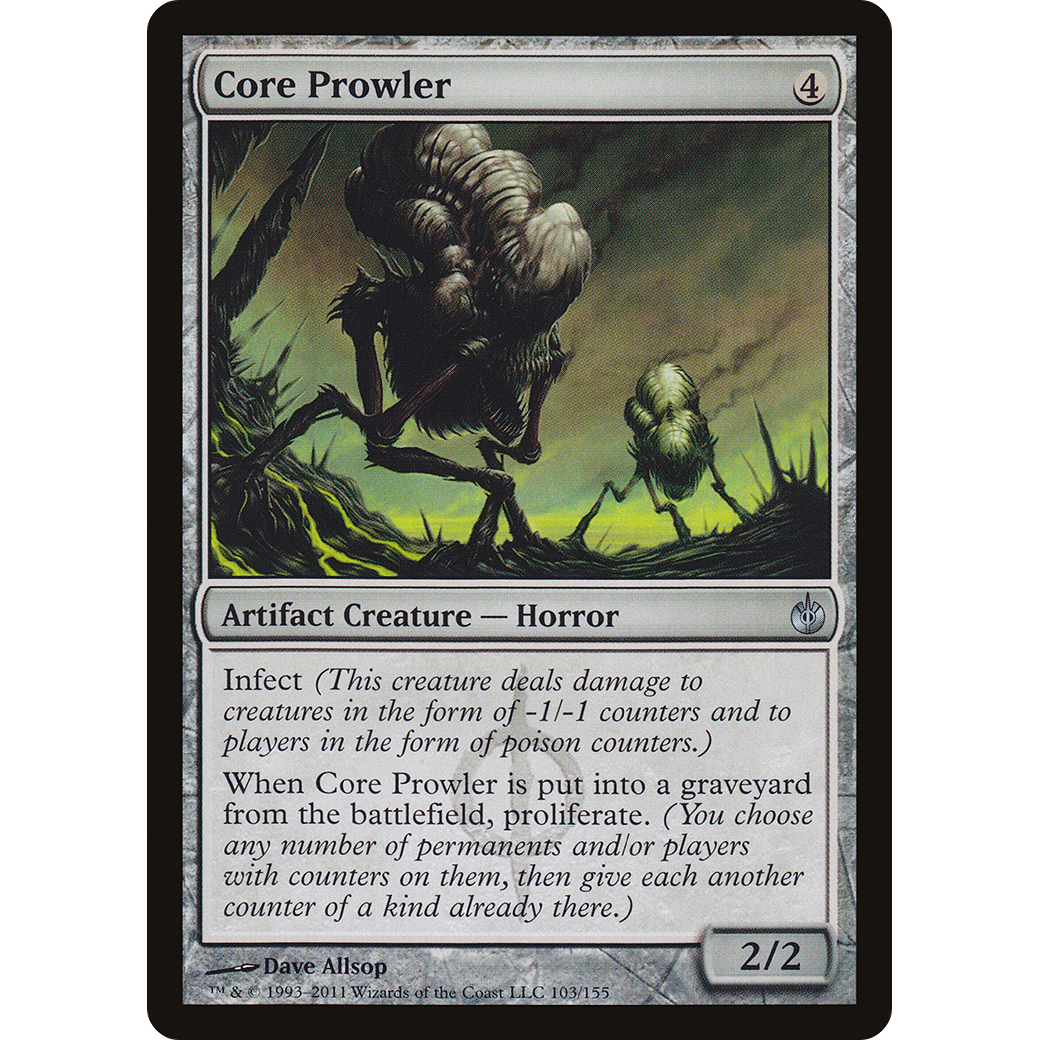 Core Prowler (MBS-103) - Mirrodin Besieged Foil