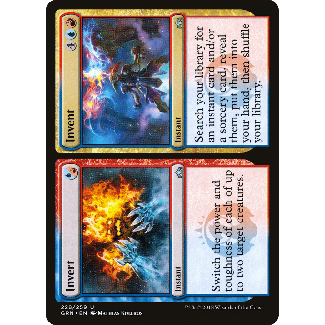 Invert // Invent (GRN-228) - Guilds of Ravnica Foil