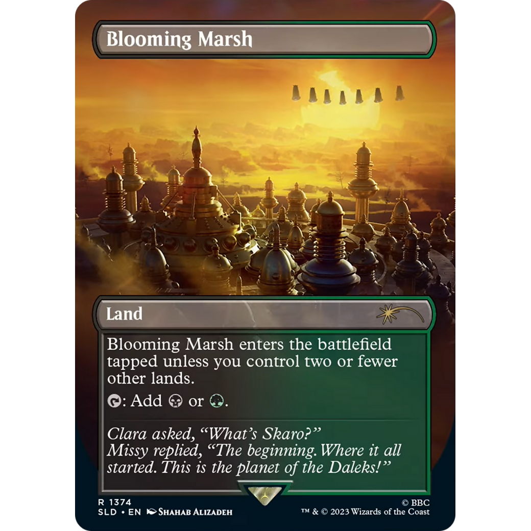 Blooming Marsh (SLD-1374) - Secret Lair Drop (Borderless) Foil