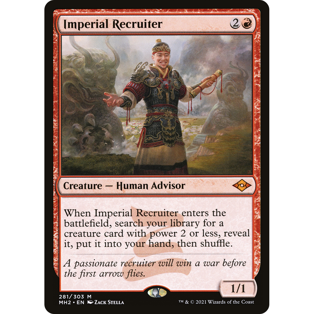 Imperial Recruiter (MH2-281) - Modern Horizons 2 Foil
